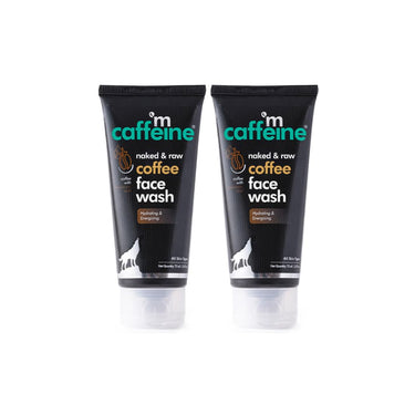 mCaffeine Tan Removal Face Wash for Men & Women (Pack of 2) | Coffee Face Wash for Oily Skin & Normal Skin | Daily Use Face Cleanser for Hot & Humid Weather - 150ml